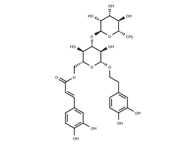 Isoacteoside Chemical Structure