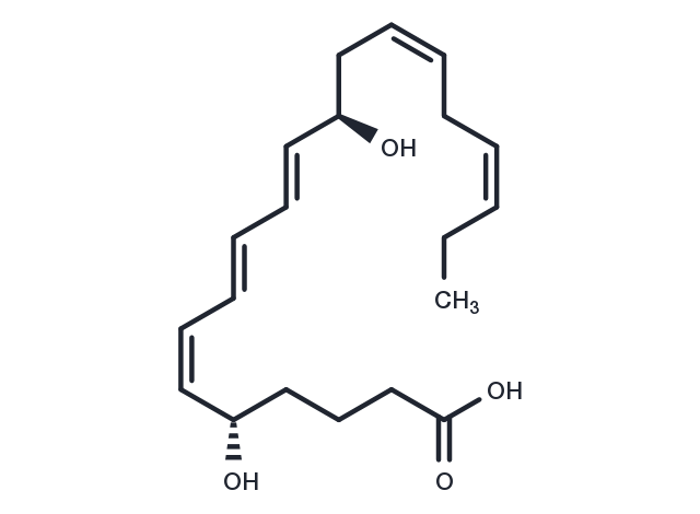 Leukotriene B5 Chemical Structure