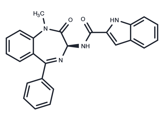 Devazepide Chemical Structure