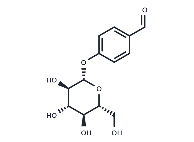 p-Hydroxybenzaldehyde glucoside