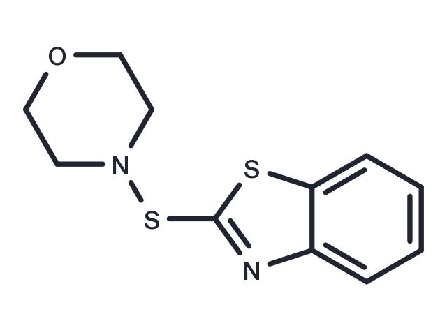Morpholinylmercaptobenzothiazole Chemical Structure