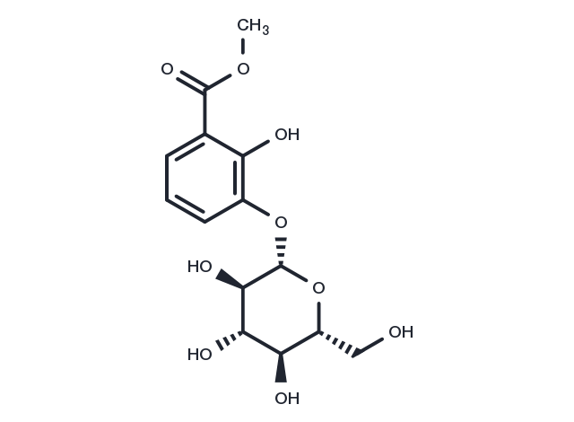 3-(beta-D-Glucopyranosyloxy)-2-hydroxybenzoic acid methyl ester