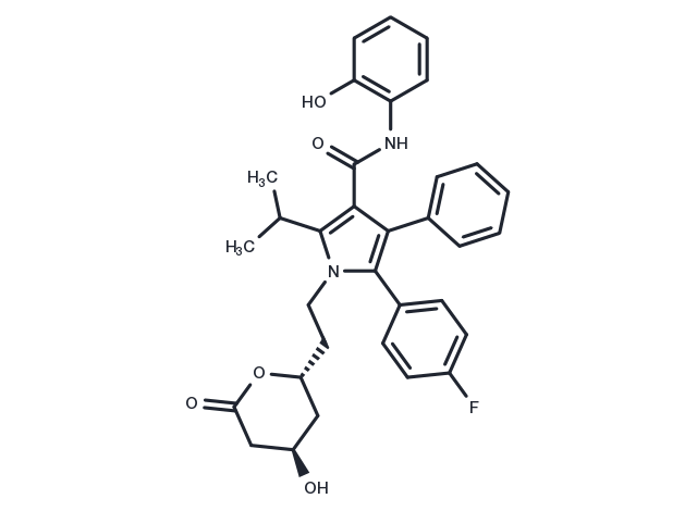 2-Hydroxy atorvastatin lactone Chemical Structure