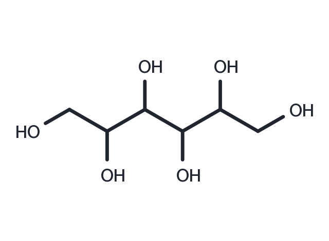 D-Mannitol Chemical Structure