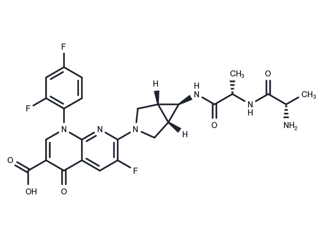 Alatrofloxacin Chemical Structure