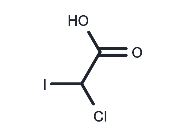 Chloroiodoacetic acid Chemical Structure