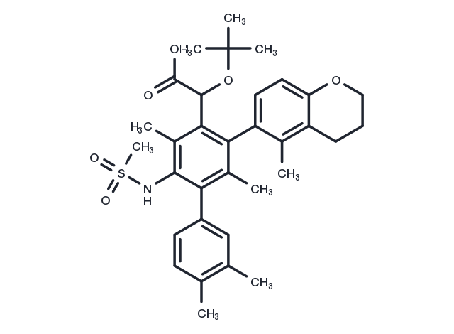Integrase-LEDGF/p75 allosteric inhibitor 1 Chemical Structure