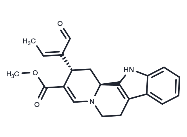 Isovallesiachotamine Chemical Structure