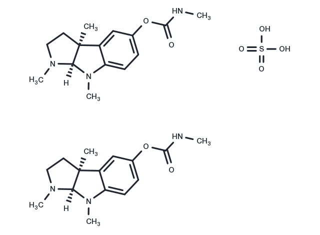 Physostigmine hemisulfate Chemical Structure