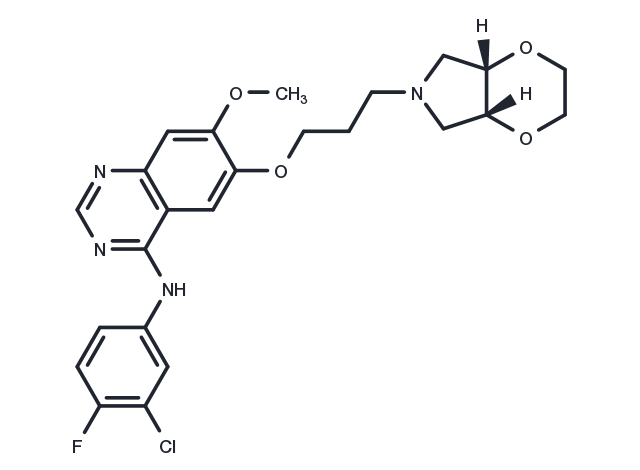 Larotinib Chemical Structure