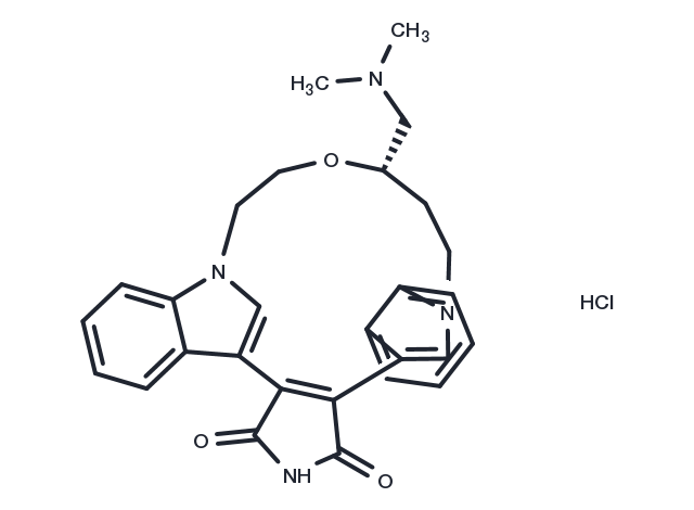 Ruboxistaurin hydrochloride Chemical Structure