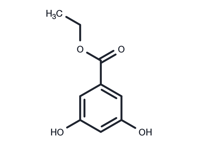 ETHYL 3,5-DIHYDROXYBENZOATE Chemical Structure