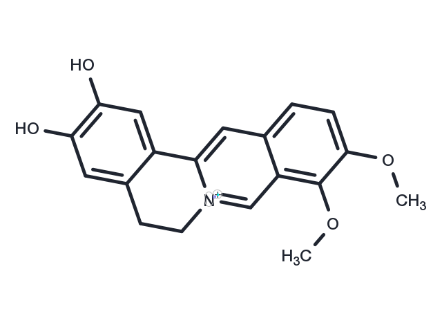 Demethyleneberberine Chemical Structure