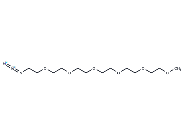 m-PEG6-azide Chemical Structure