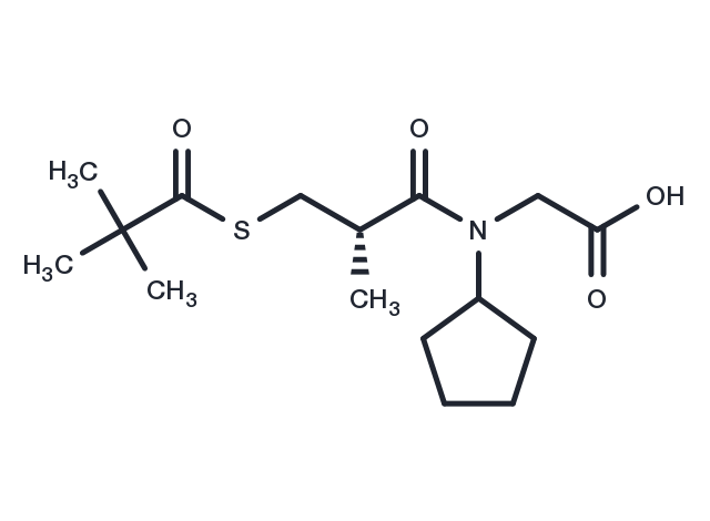 Pivalopril Chemical Structure