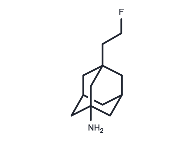 Fluoroethylnormemantine Chemical Structure