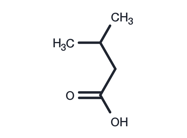 Isovaleric acid Chemical Structure