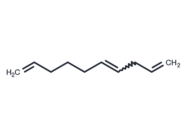 Deca-1,4,9-triene Chemical Structure