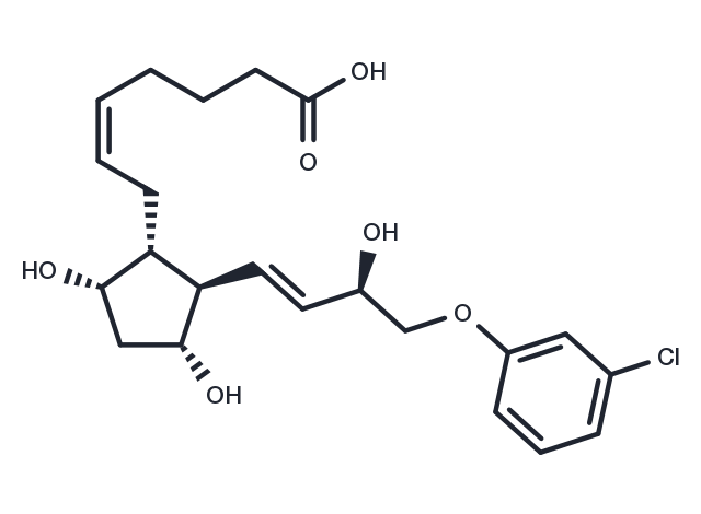 (+)-Cloprostenol Chemical Structure