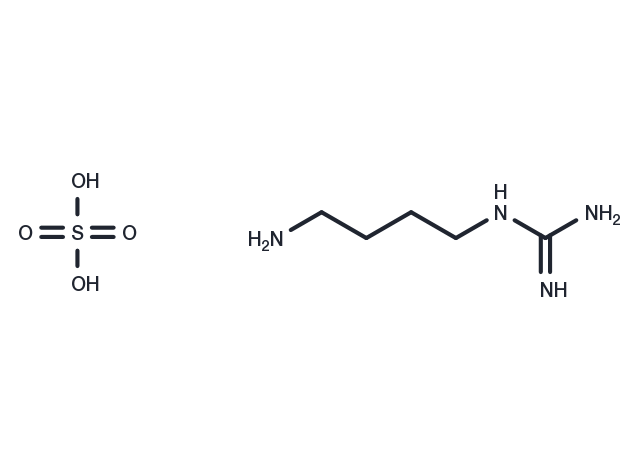 Agmatine sulfate Chemical Structure
