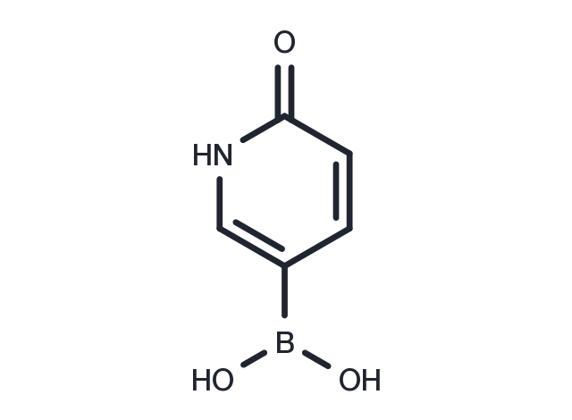 6-Hydroxypyridin-3-ylboronic Acid Chemical Structure