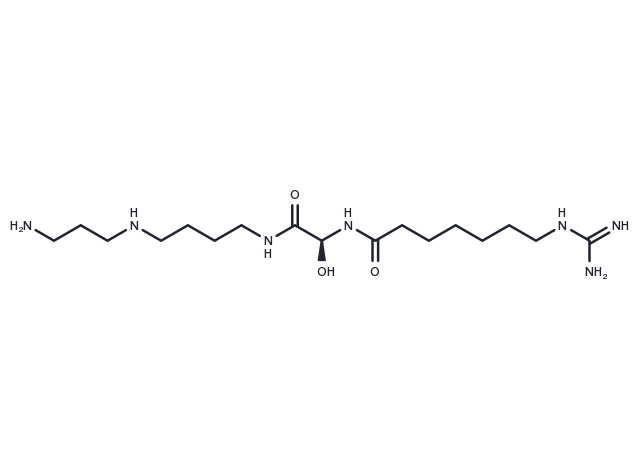 (-)-15-Deoxyspergualin Chemical Structure