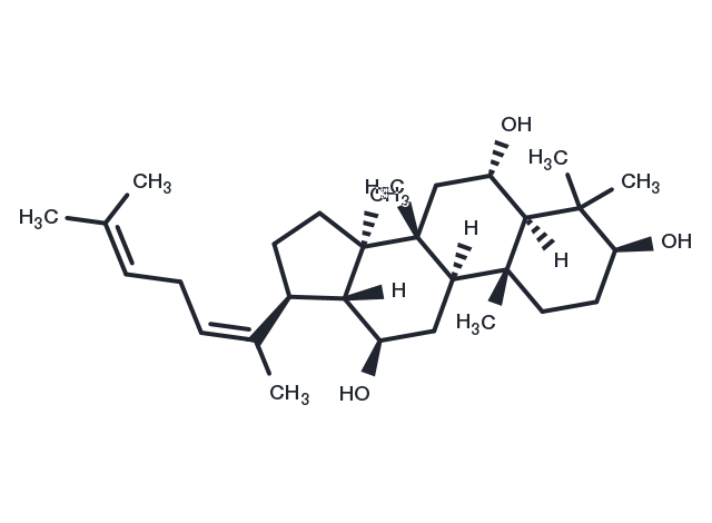 Quasipanaxatriol Chemical Structure