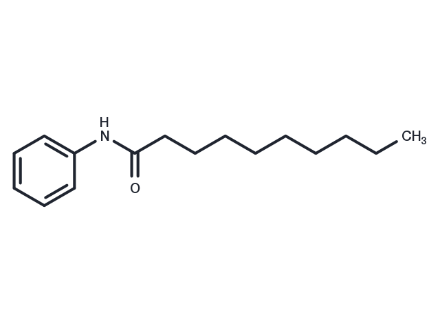 Decanamide, N-phenyl- Chemical Structure