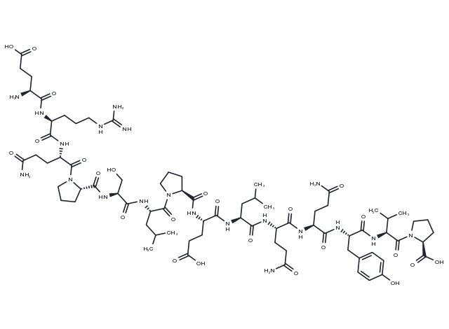 Relaxin C-peptide Chemical Structure