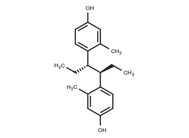 2,2'-Dimethyl hexestrol Chemical Structure