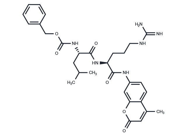 Z-Leu-Arg-AMC Chemical Structure