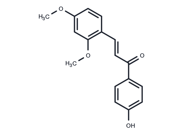 4'-Hydroxy-2,4-dimethoxychalcone Chemical Structure