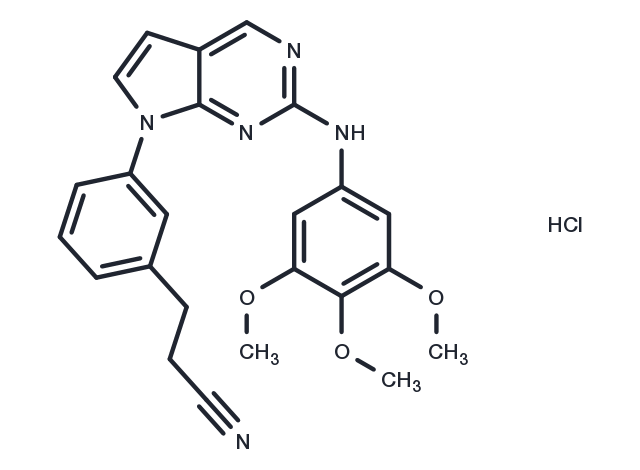 Casein Kinase II Inhibitor IV Hydrochloride Chemical Structure