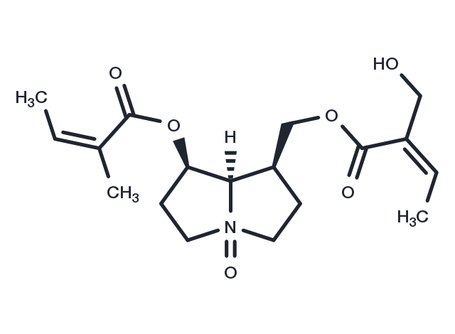 Sarracine N-oxide Chemical Structure