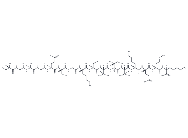 GTP-Binding Protein Fragment, G alpha Chemical Structure