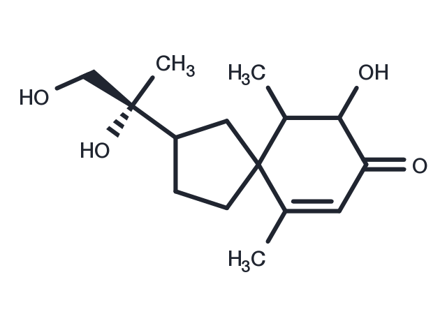 3,11,12-Trihydroxyspirovetiv-1(10)-en-2-one