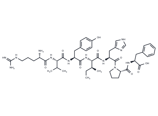 Angiotensin III Chemical Structure