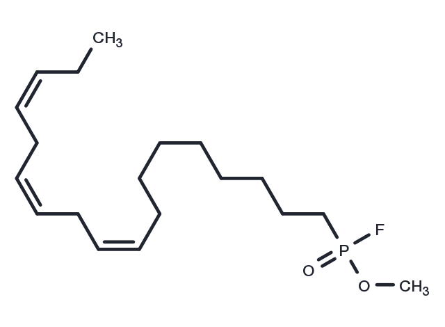 Methyl α-Linolenyl Fluorophosphonate Chemical Structure