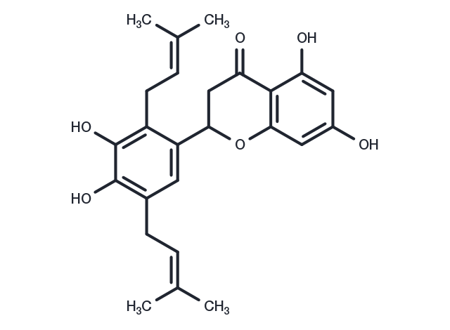 (+/-)-Sigmoidin A Chemical Structure