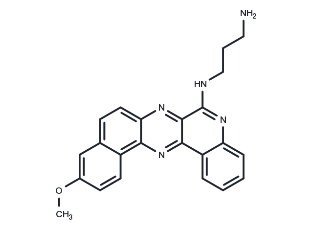 Benzoquinoquinoxaline Chemical Structure
