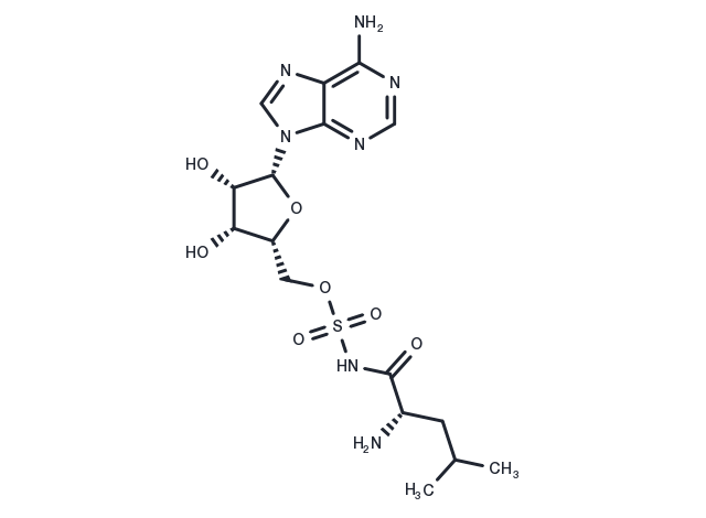Leu-AMS R enantiomer Chemical Structure