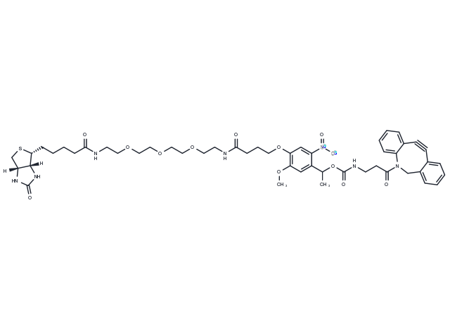 PC DBCO-PEG3-biotin Chemical Structure