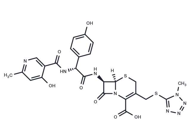 Cefpiramide acid Chemical Structure