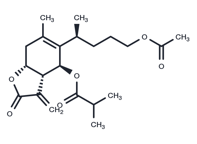 1-O-Acetyl-6-O-isobutyrylbritannilactone