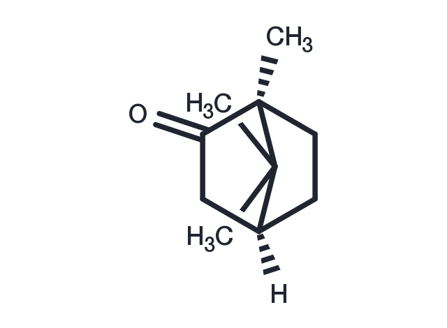 (-)-CAMPHOR Chemical Structure