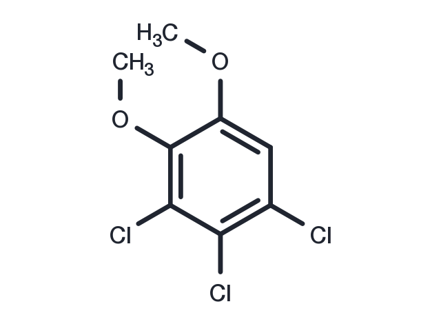 3,4,5-Trichloroveratrole Chemical Structure