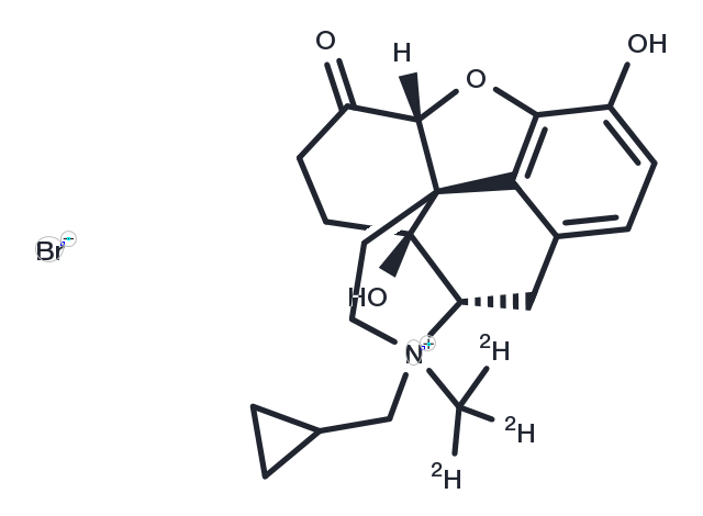 Methylnaltrexone-d3 bromide Chemical Structure