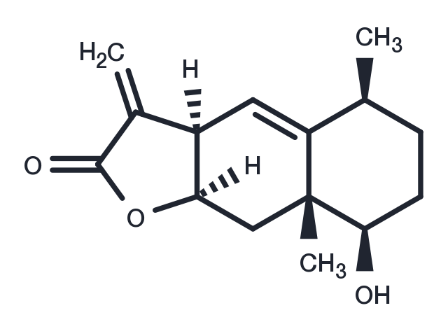 1beta-Hydroxyalantolactone Chemical Structure
