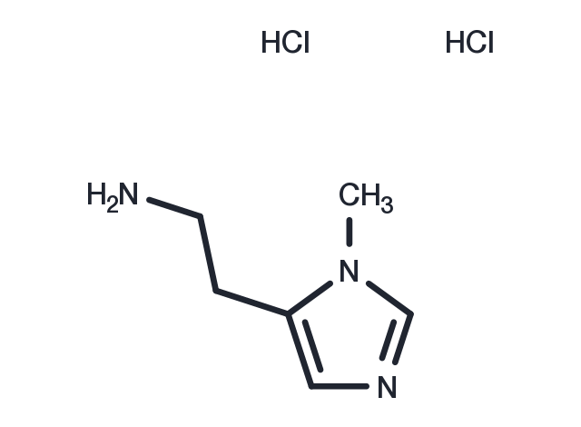 3-Methylhistamine dihydrochloride Chemical Structure