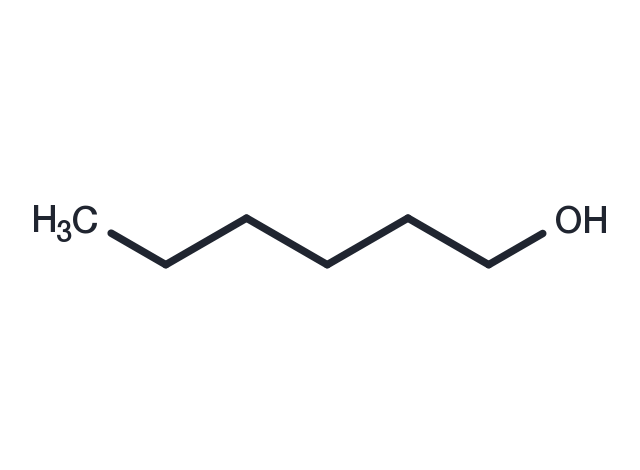 1-Hexanol Chemical Structure